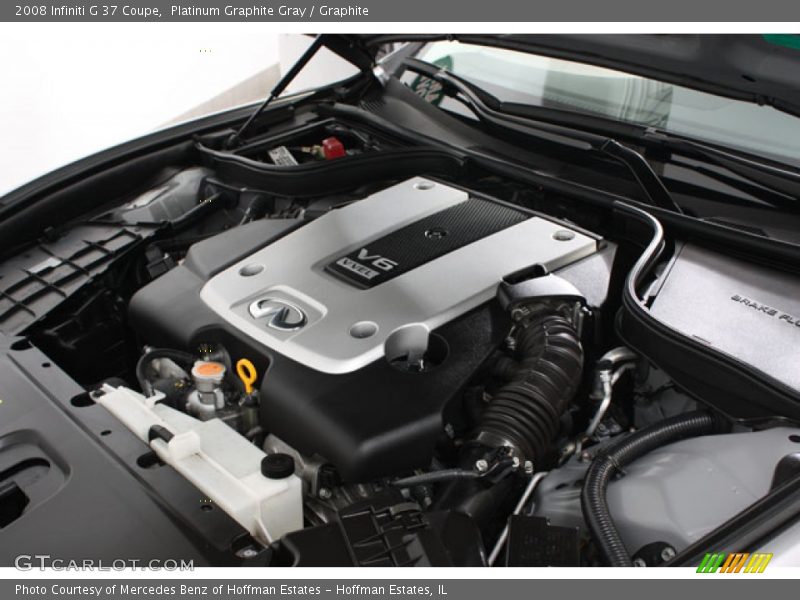 Platinum Graphite Gray / Graphite 2008 Infiniti G 37 Coupe