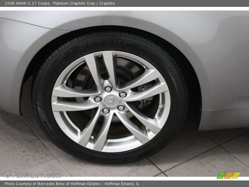 Platinum Graphite Gray / Graphite 2008 Infiniti G 37 Coupe