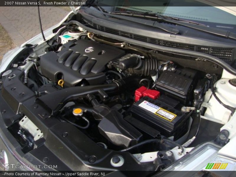 Fresh Powder / Charcoal 2007 Nissan Versa S