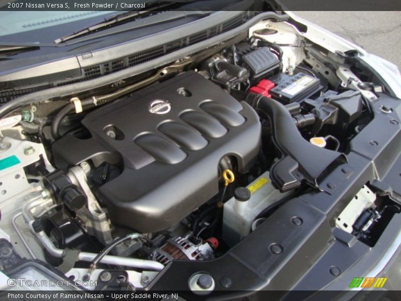Fresh Powder / Charcoal 2007 Nissan Versa S