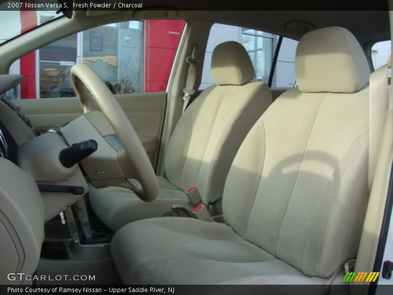 Fresh Powder / Charcoal 2007 Nissan Versa S