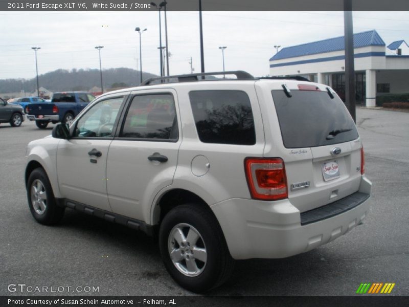 White Suede / Stone 2011 Ford Escape XLT V6