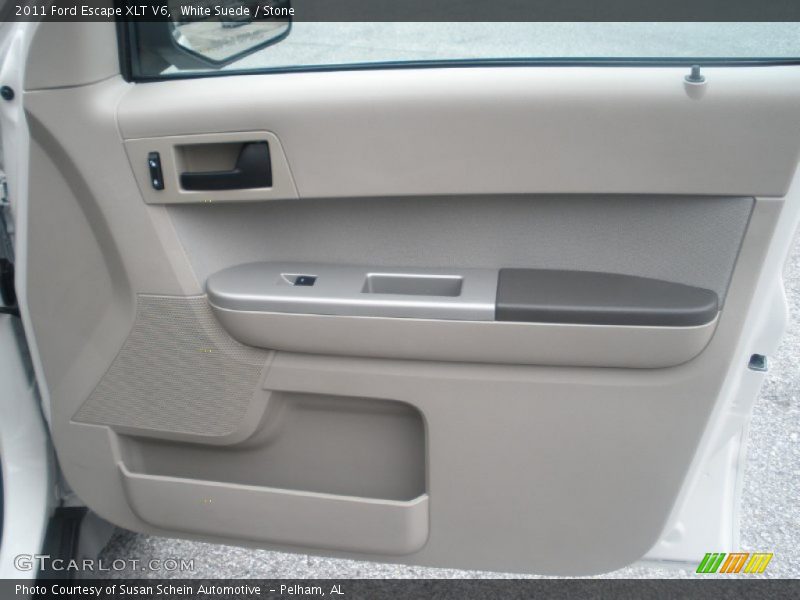 White Suede / Stone 2011 Ford Escape XLT V6