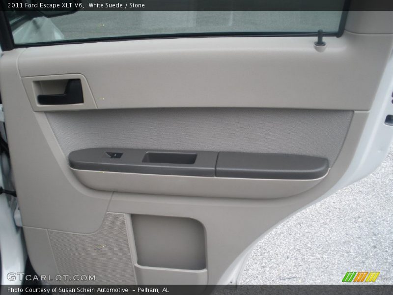 White Suede / Stone 2011 Ford Escape XLT V6