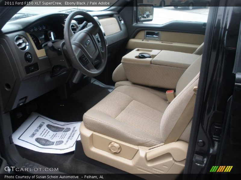  2011 F150 XLT SuperCrew Pale Adobe Interior