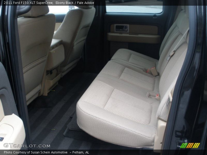 Ebony Black / Pale Adobe 2011 Ford F150 XLT SuperCrew