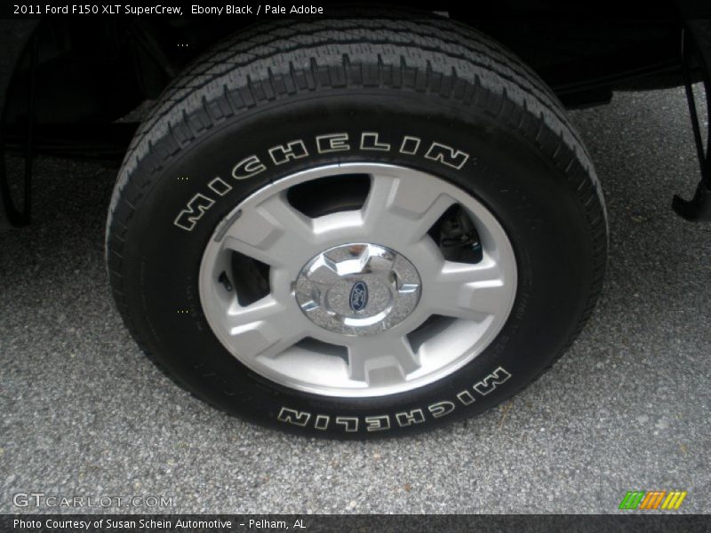 Ebony Black / Pale Adobe 2011 Ford F150 XLT SuperCrew