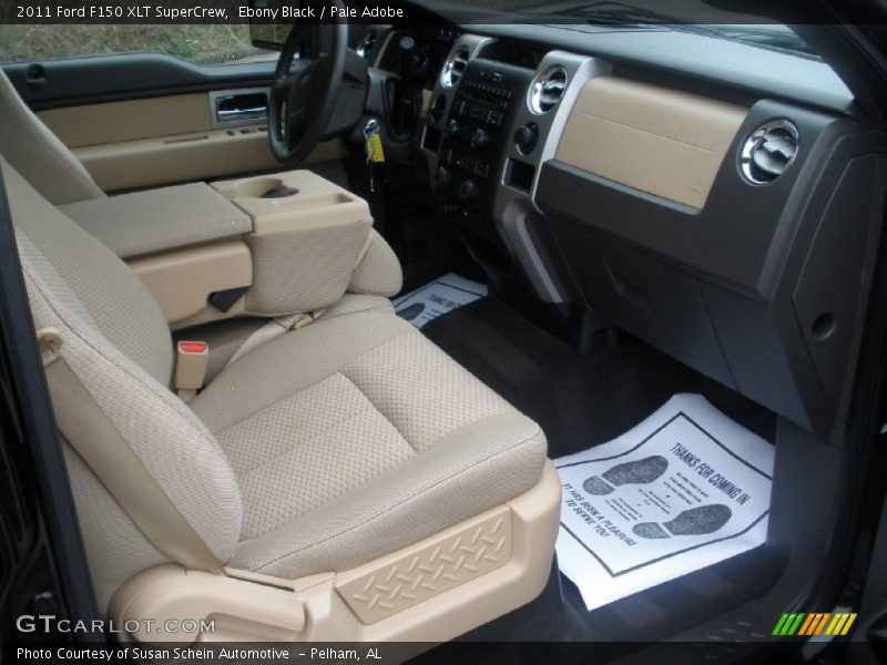  2011 F150 XLT SuperCrew Pale Adobe Interior