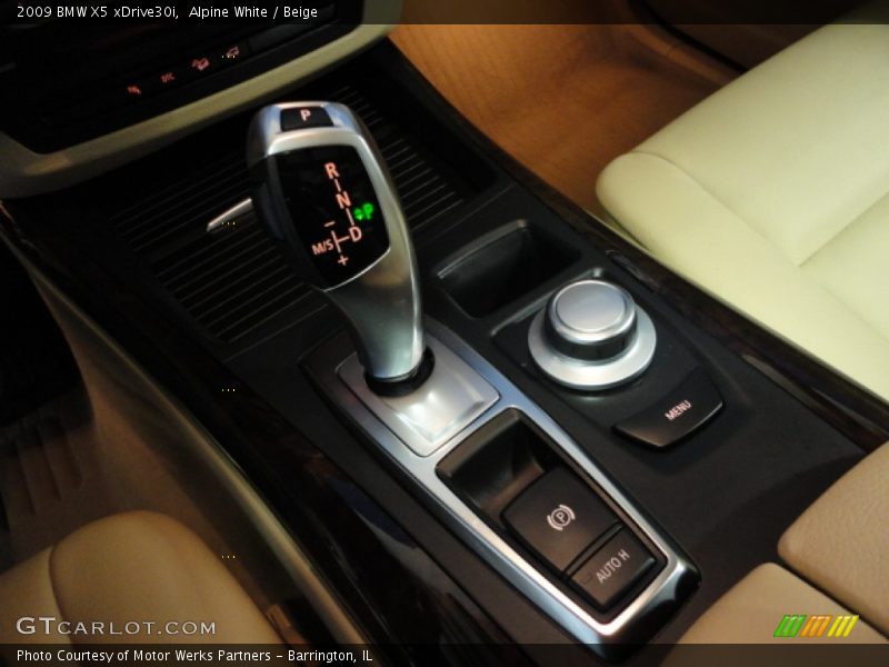 Alpine White / Beige 2009 BMW X5 xDrive30i