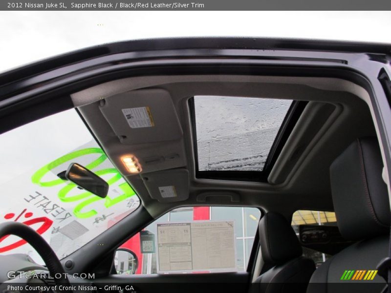 Sunroof of 2012 Juke SL