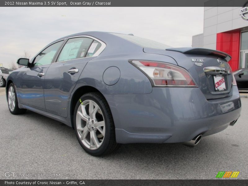 Ocean Gray / Charcoal 2012 Nissan Maxima 3.5 SV Sport