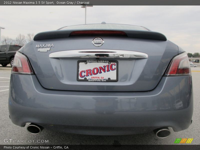 Ocean Gray / Charcoal 2012 Nissan Maxima 3.5 SV Sport