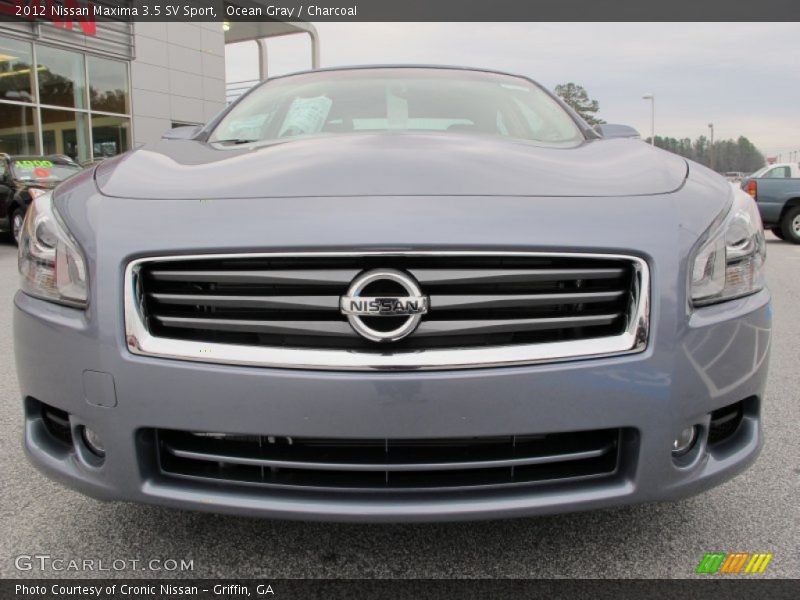 Ocean Gray / Charcoal 2012 Nissan Maxima 3.5 SV Sport