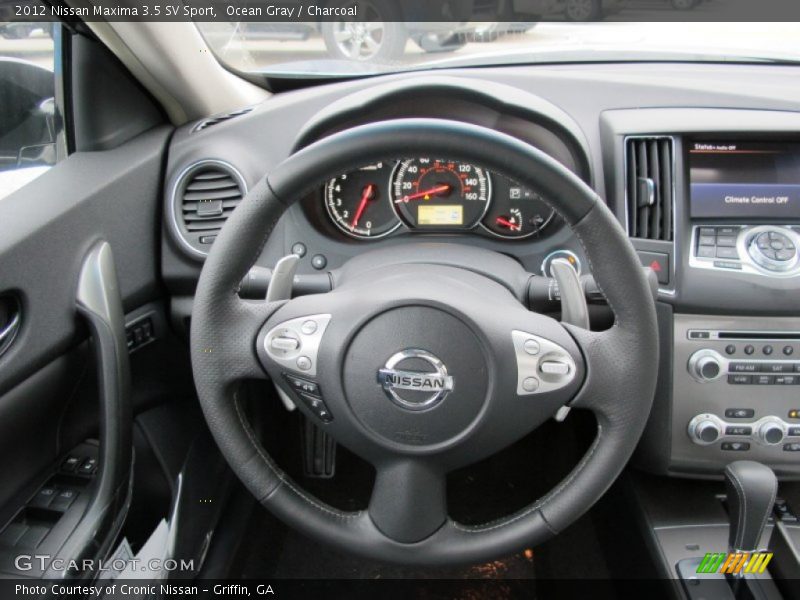 Ocean Gray / Charcoal 2012 Nissan Maxima 3.5 SV Sport