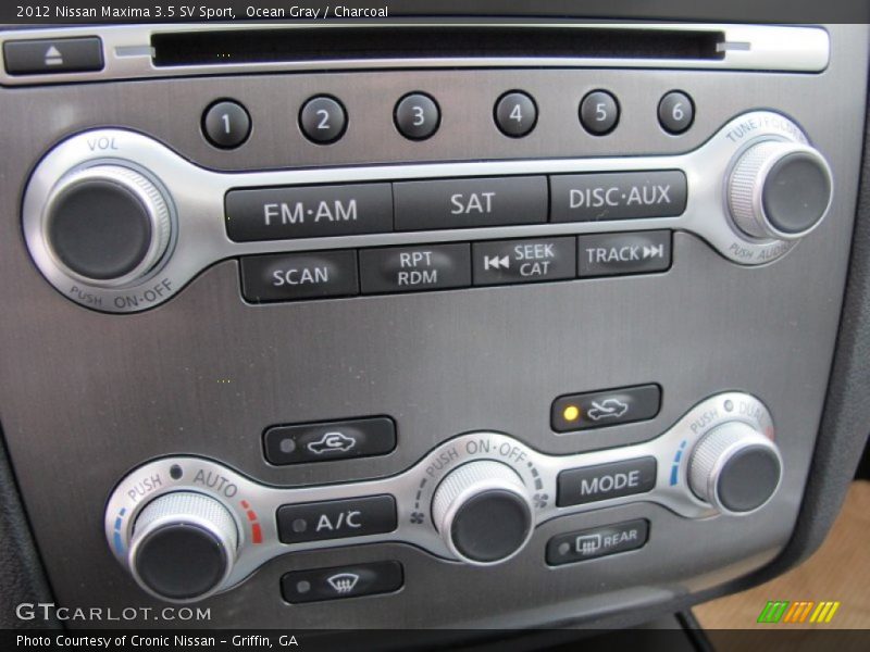 Ocean Gray / Charcoal 2012 Nissan Maxima 3.5 SV Sport