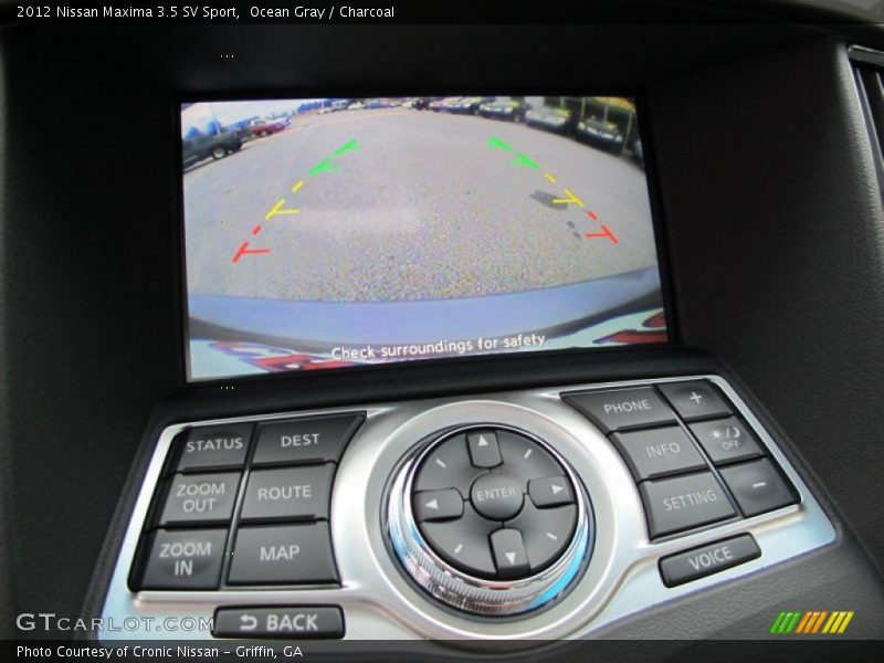 Ocean Gray / Charcoal 2012 Nissan Maxima 3.5 SV Sport