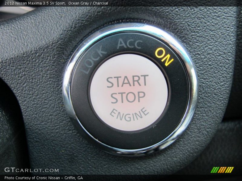 Ocean Gray / Charcoal 2012 Nissan Maxima 3.5 SV Sport