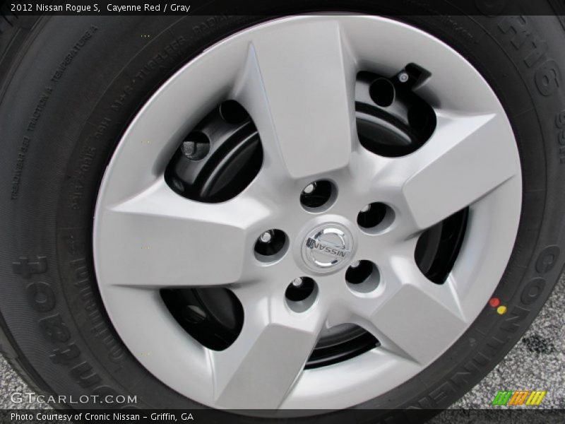 Cayenne Red / Gray 2012 Nissan Rogue S