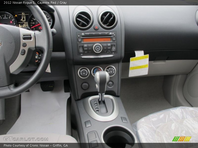 Cayenne Red / Gray 2012 Nissan Rogue S