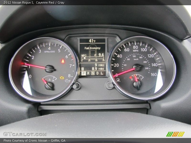 Cayenne Red / Gray 2012 Nissan Rogue S