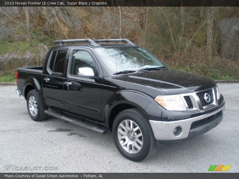 Super Black / Graphite 2010 Nissan Frontier LE Crew Cab