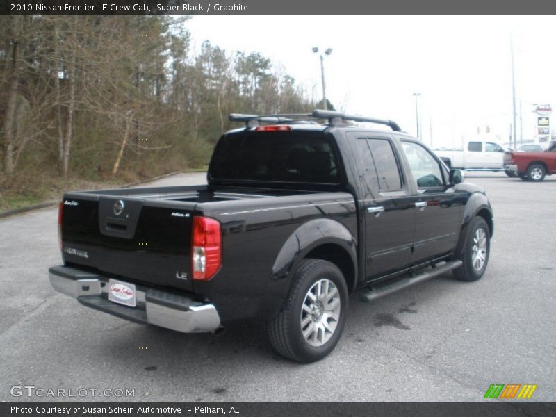 Super Black / Graphite 2010 Nissan Frontier LE Crew Cab