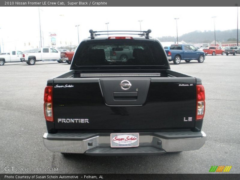 Super Black / Graphite 2010 Nissan Frontier LE Crew Cab