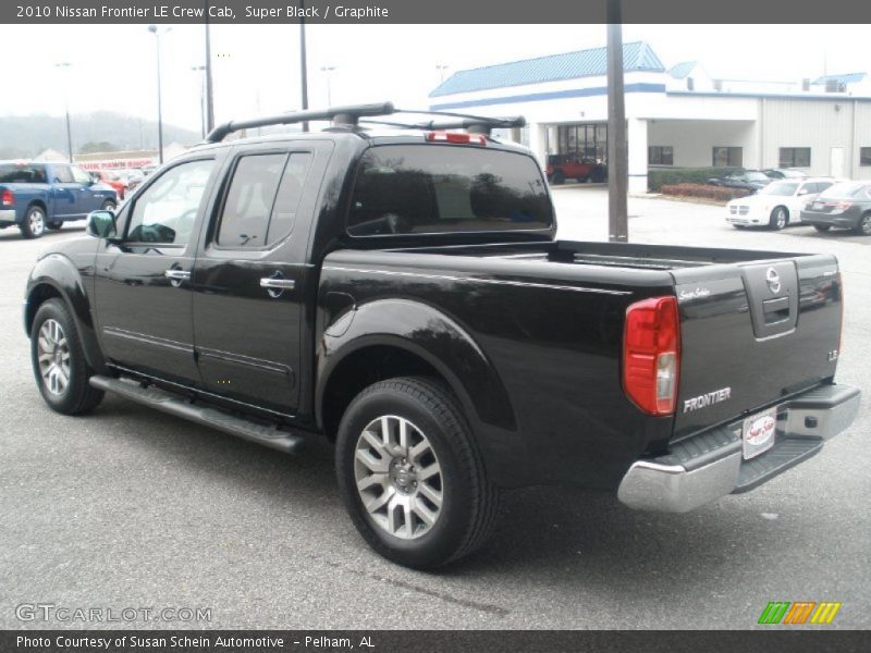Super Black / Graphite 2010 Nissan Frontier LE Crew Cab
