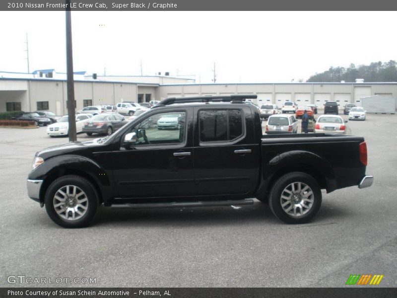 Super Black / Graphite 2010 Nissan Frontier LE Crew Cab