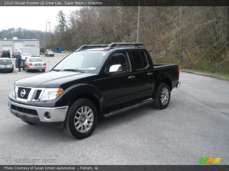 Super Black / Graphite 2010 Nissan Frontier LE Crew Cab