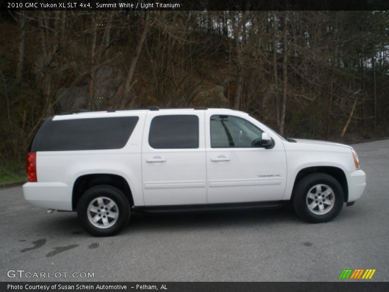 Summit White / Light Titanium 2010 GMC Yukon XL SLT 4x4