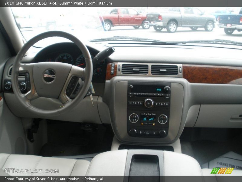 Summit White / Light Titanium 2010 GMC Yukon XL SLT 4x4