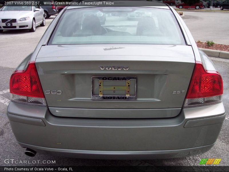 Willow Green Metallic / Taupe/Light Taupe 2007 Volvo S60 2.5T