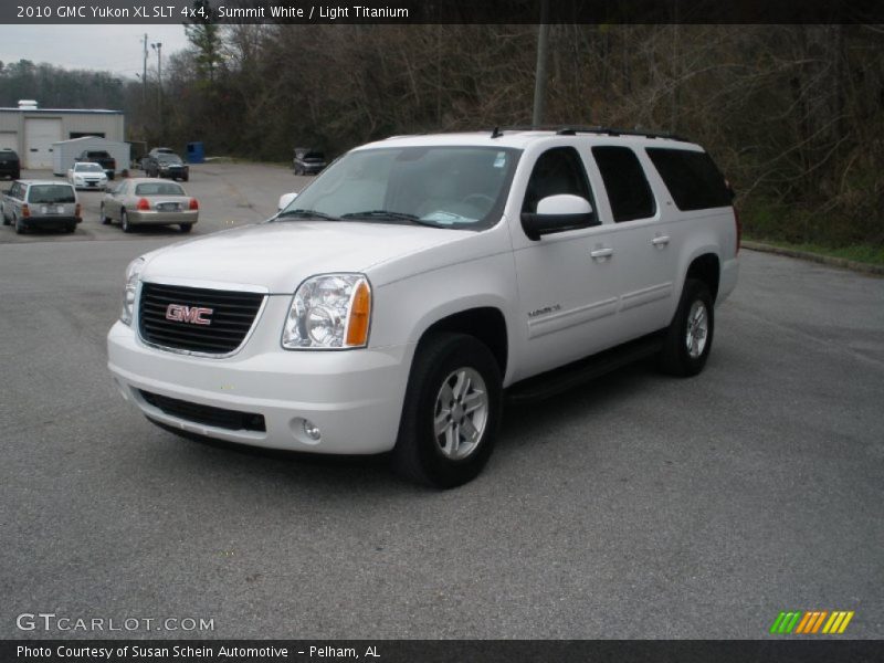 Summit White / Light Titanium 2010 GMC Yukon XL SLT 4x4