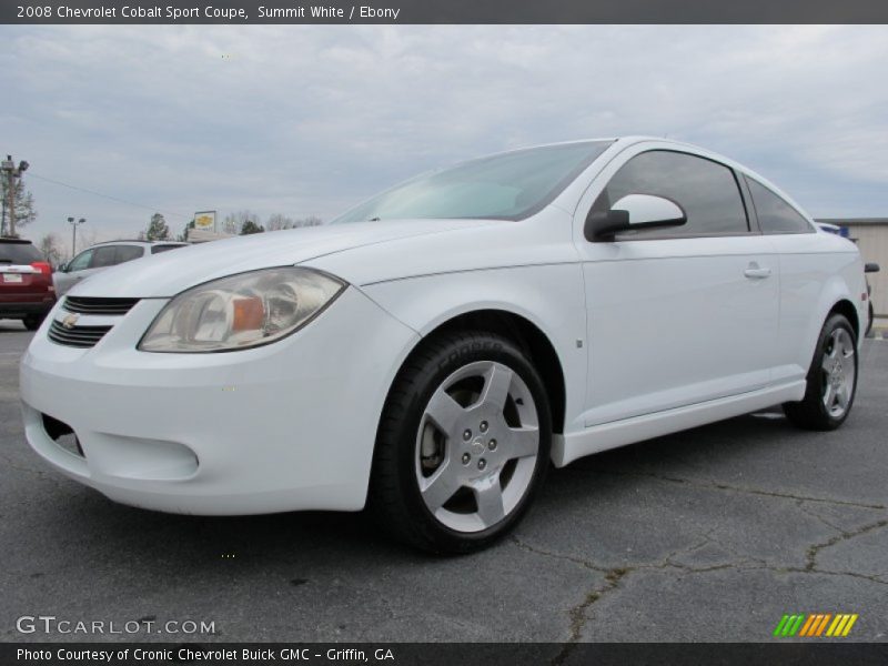 Summit White / Ebony 2008 Chevrolet Cobalt Sport Coupe