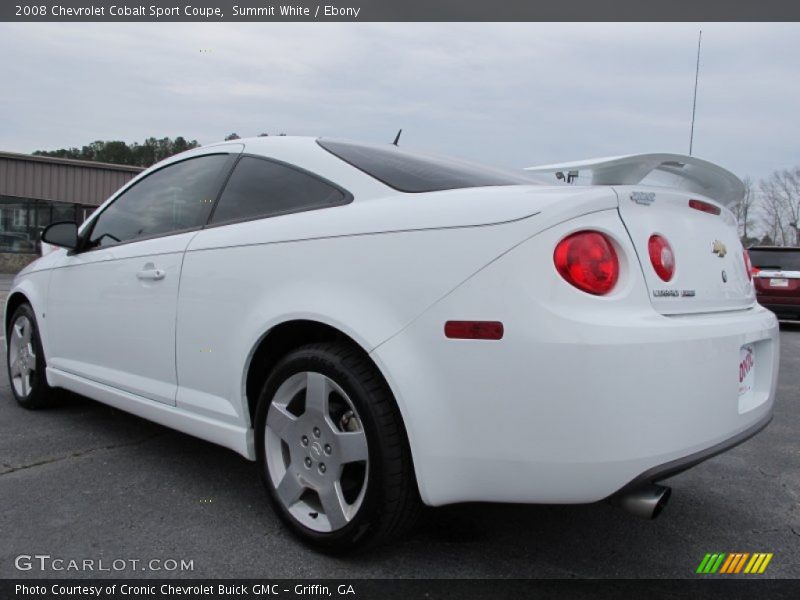 Summit White / Ebony 2008 Chevrolet Cobalt Sport Coupe