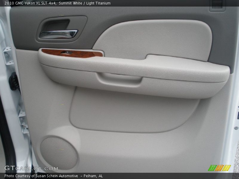 Summit White / Light Titanium 2010 GMC Yukon XL SLT 4x4