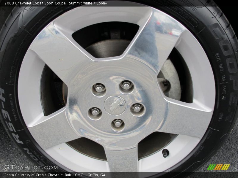 Summit White / Ebony 2008 Chevrolet Cobalt Sport Coupe