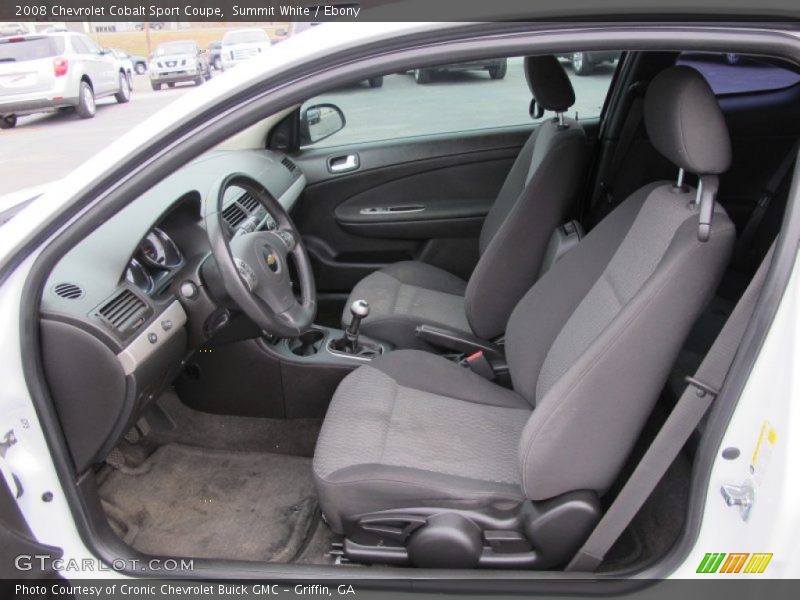 Summit White / Ebony 2008 Chevrolet Cobalt Sport Coupe