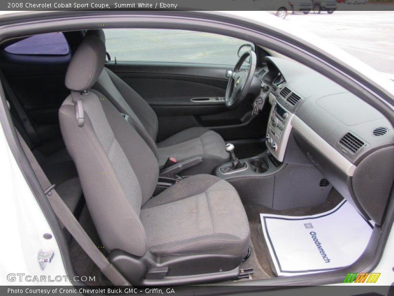 Summit White / Ebony 2008 Chevrolet Cobalt Sport Coupe
