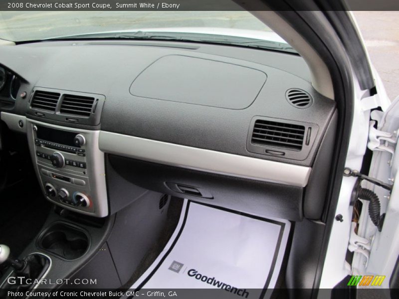 Summit White / Ebony 2008 Chevrolet Cobalt Sport Coupe