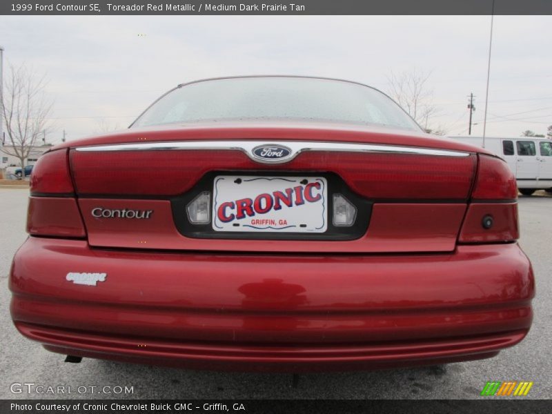 Toreador Red Metallic / Medium Dark Prairie Tan 1999 Ford Contour SE