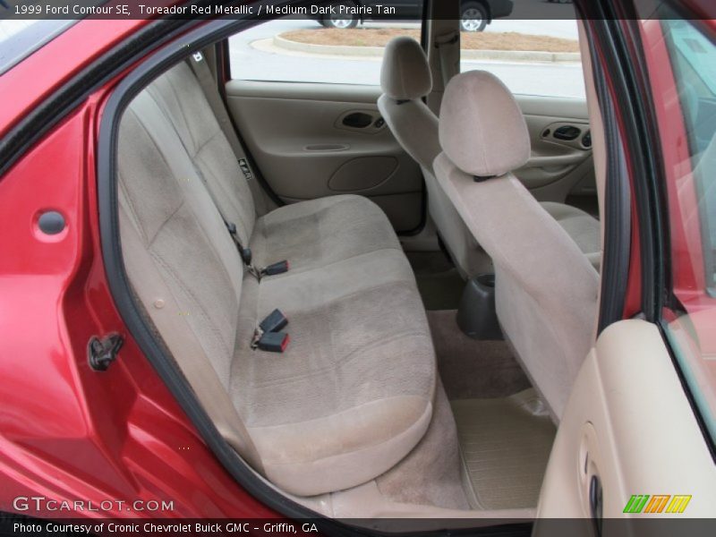 Toreador Red Metallic / Medium Dark Prairie Tan 1999 Ford Contour SE