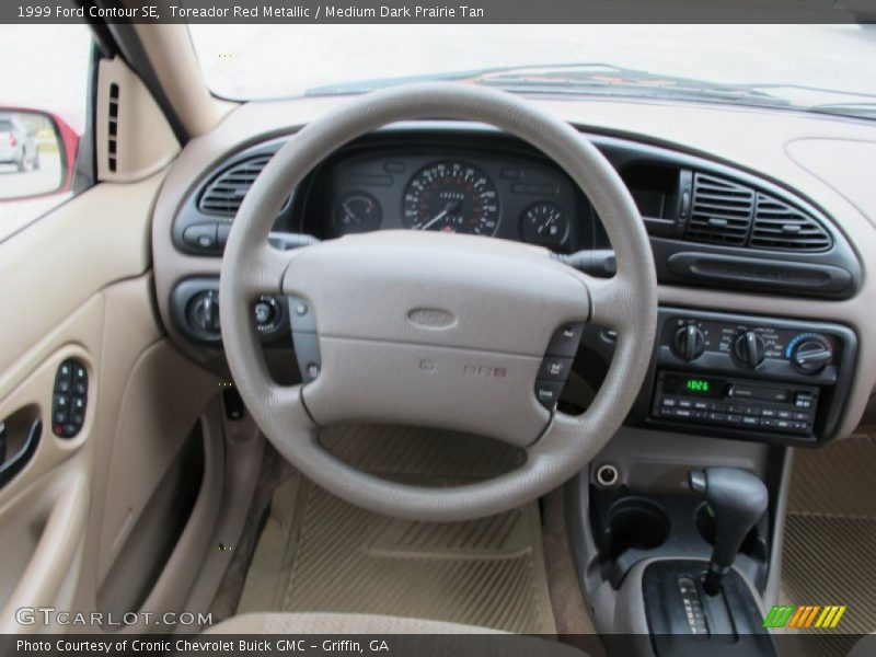 Dashboard of 1999 Contour SE