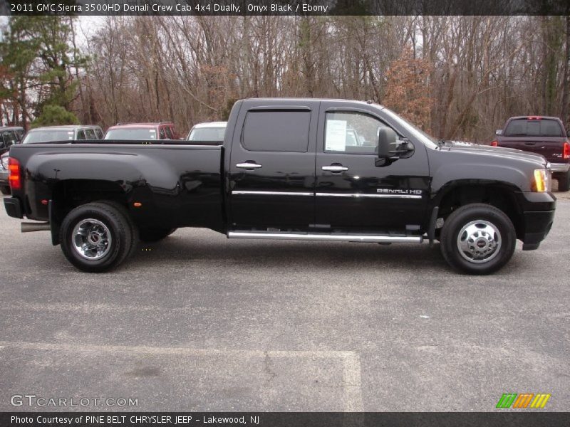  2011 Sierra 3500HD Denali Crew Cab 4x4 Dually Onyx Black
