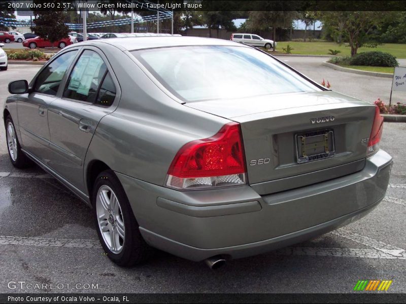 Willow Green Metallic / Taupe/Light Taupe 2007 Volvo S60 2.5T