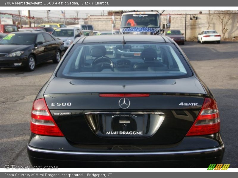 Black / Charcoal 2004 Mercedes-Benz E 500 4Matic Sedan