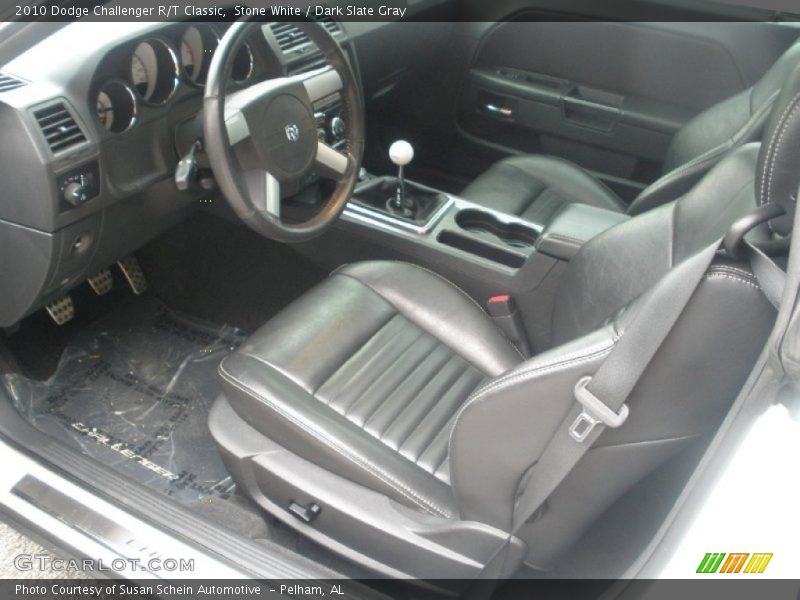  2010 Challenger R/T Classic Dark Slate Gray Interior