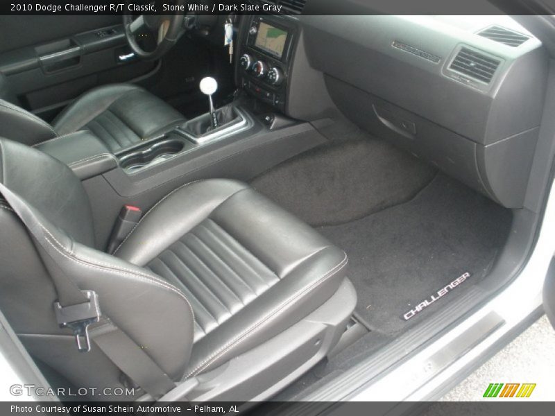 Stone White / Dark Slate Gray 2010 Dodge Challenger R/T Classic