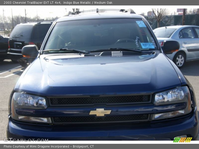 Indigo Blue Metallic / Medium Oak 2003 Chevrolet TrailBlazer EXT LT 4x4